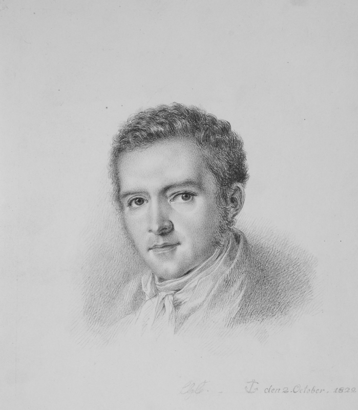 Carl Gustav Carus (1789 – 1869) Selbstbildnis, 1822. Abbildung: Städtische Galerie Dresden, Foto: Franz Zadnicek