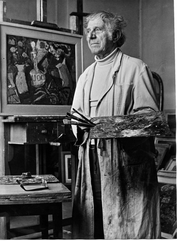 Hans Jüchser, 1976. Foto: Hermann Koenigs