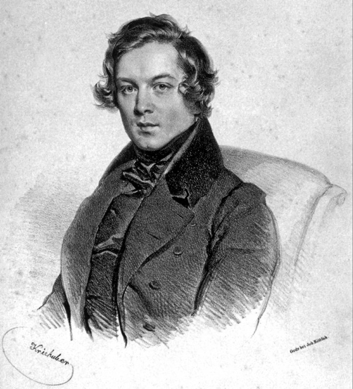 Robert Schumann Foto: „Künstler am Dresdner Elbhang“