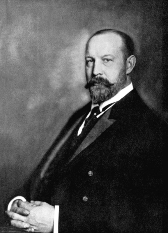 Karl August Lingner. Quelle: „Lingner und sein Vermächtnis“, Julius Ferdinand Wollf, Verlag von Jakob Hegner – Hellerau, 1930