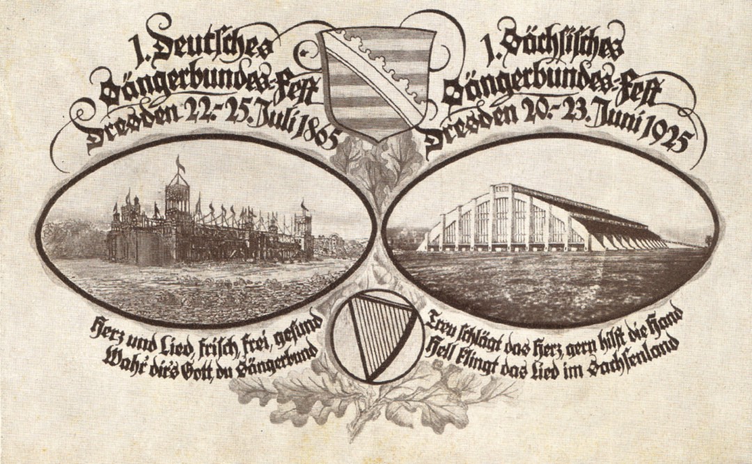 1. Deutsches Sängerbund-Fest Sammlung M. Griebel