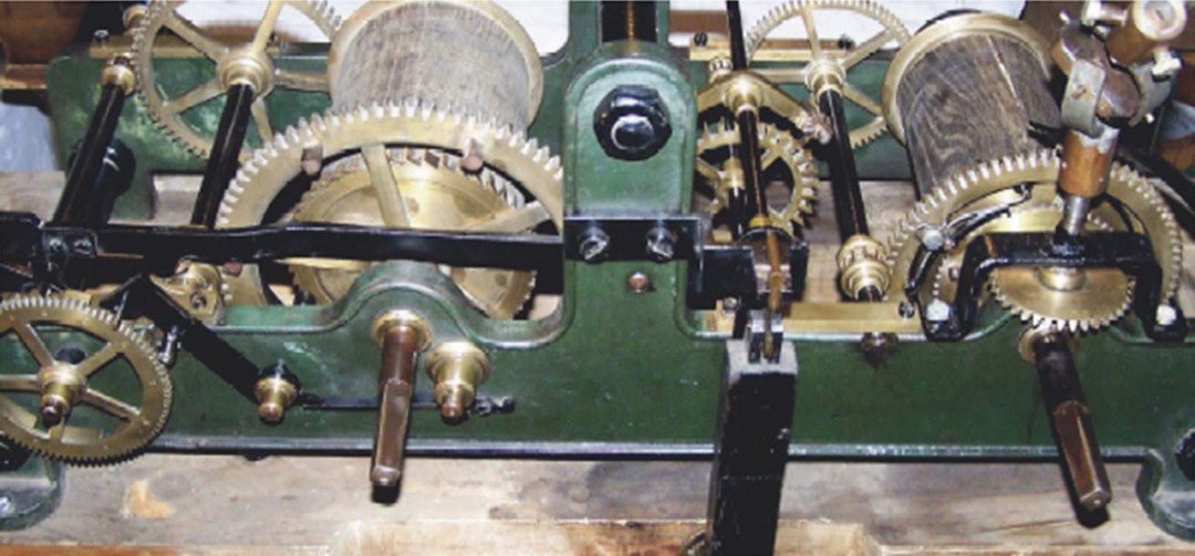 Uhrwerk in gereinigtem und funktionsfähigem Zustand. Foto: Rolf Göbel
