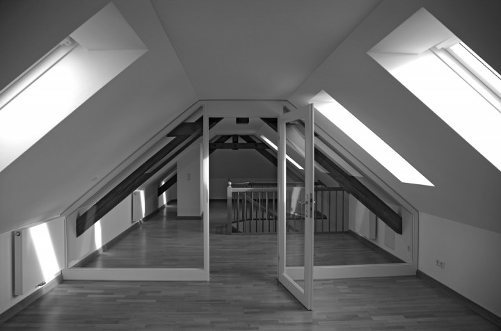 Maisonettewohnung im Seitenflügel. Foto: Jürgen Frohse
