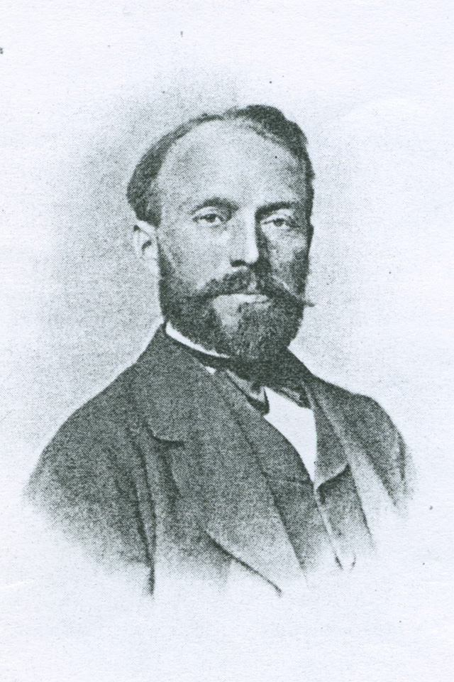 Karl Friedrich Tauscher, 1859 – 1884 als Blasewitzer Gemeindevorstand im Amt. Reproduktion: Sammlung K.-D. Prskawetz