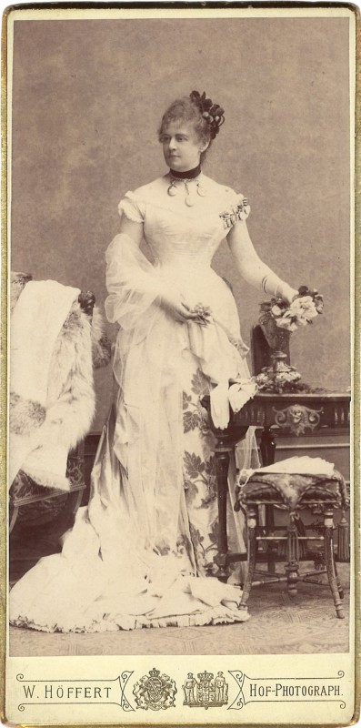 Pauline Ulrich Foto: W. Höffert (Hof-Photograph) / Familienarchiv der Nachkommen von Pauline Ulrich