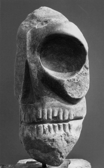 Peter Makolies, „Feldstein“ 2014 Höhe 76 cm