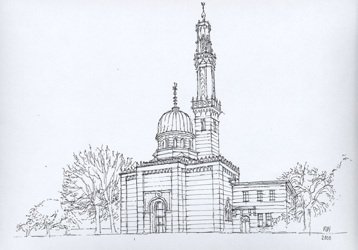 Ruth Wagner, „Potsdam, Dampfmaschinenhaus · Moschee“ 13. August 2000