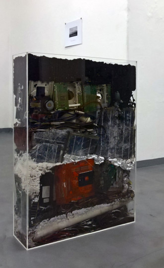 Ansicht Installation OUR AGE, Roswitha Maul, 2017 Foto Alte Feuerwache Loschwitz