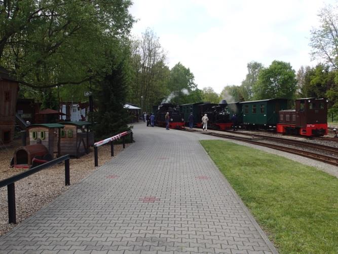 Waldeisenbahnhof Weißwasser. Foto: Dr. Michael Damme