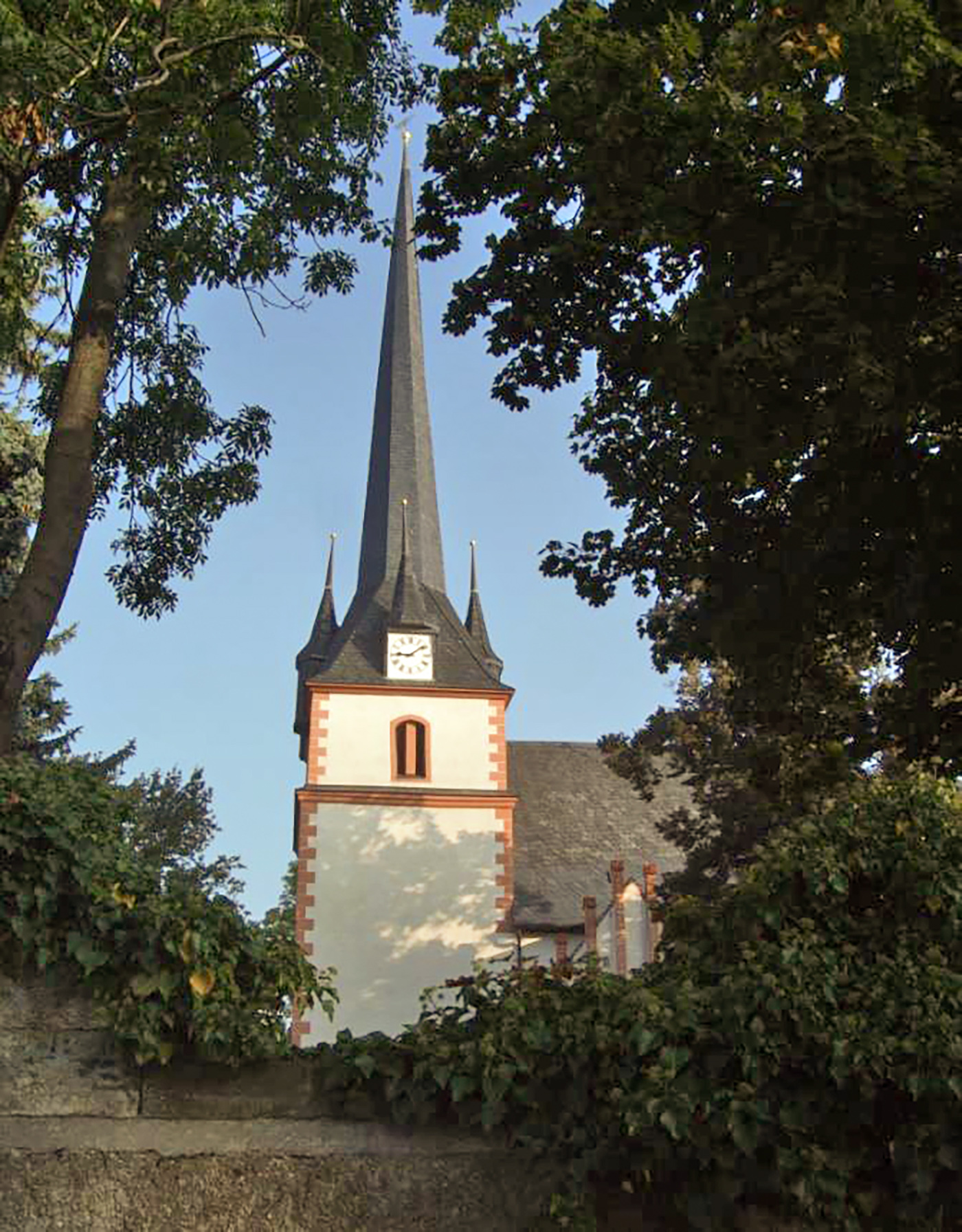 Spätgotische Kirche in Podelwitz. Foto: Dr. Michael Damme